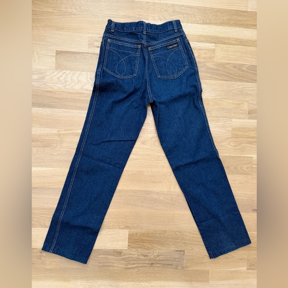 Vintage 80s Calvin Klein Made In USA Women’s Designer Jeans Size 10 - Picture 7 of 7